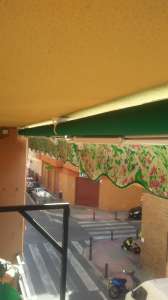 Instalación de toldo en terraza- persianas Guardiola Alicante