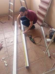 Reforma de desván y tragaluz con carpintería de aluminio- persianas Guardiola Alicante