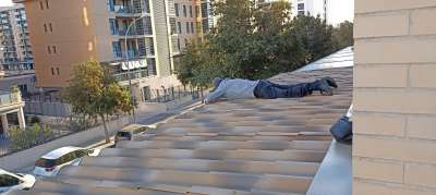 Techo de cubierta imitación teja- persianas Guardiola Alicante
