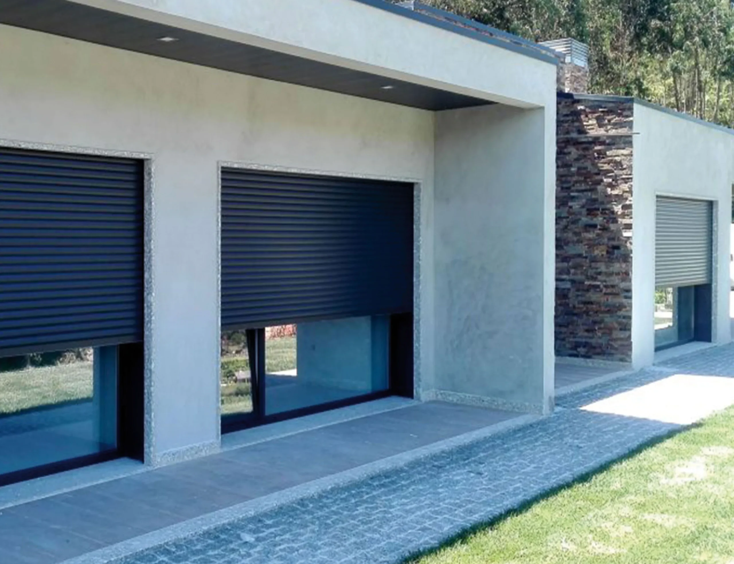 Gd Estore Exterior T45 Obra | PERSIANAS GUARDIOLA S.L.